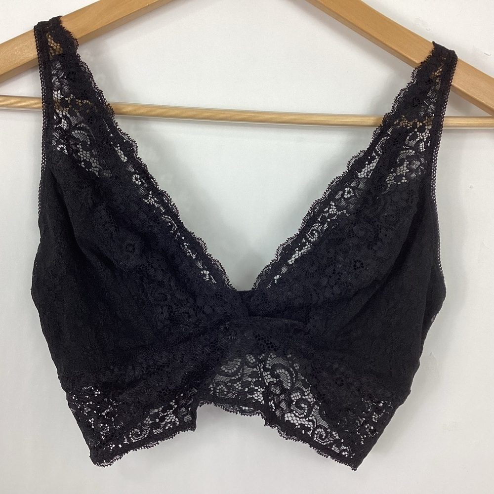 Soma Bralette Lace Plunge Size Medium